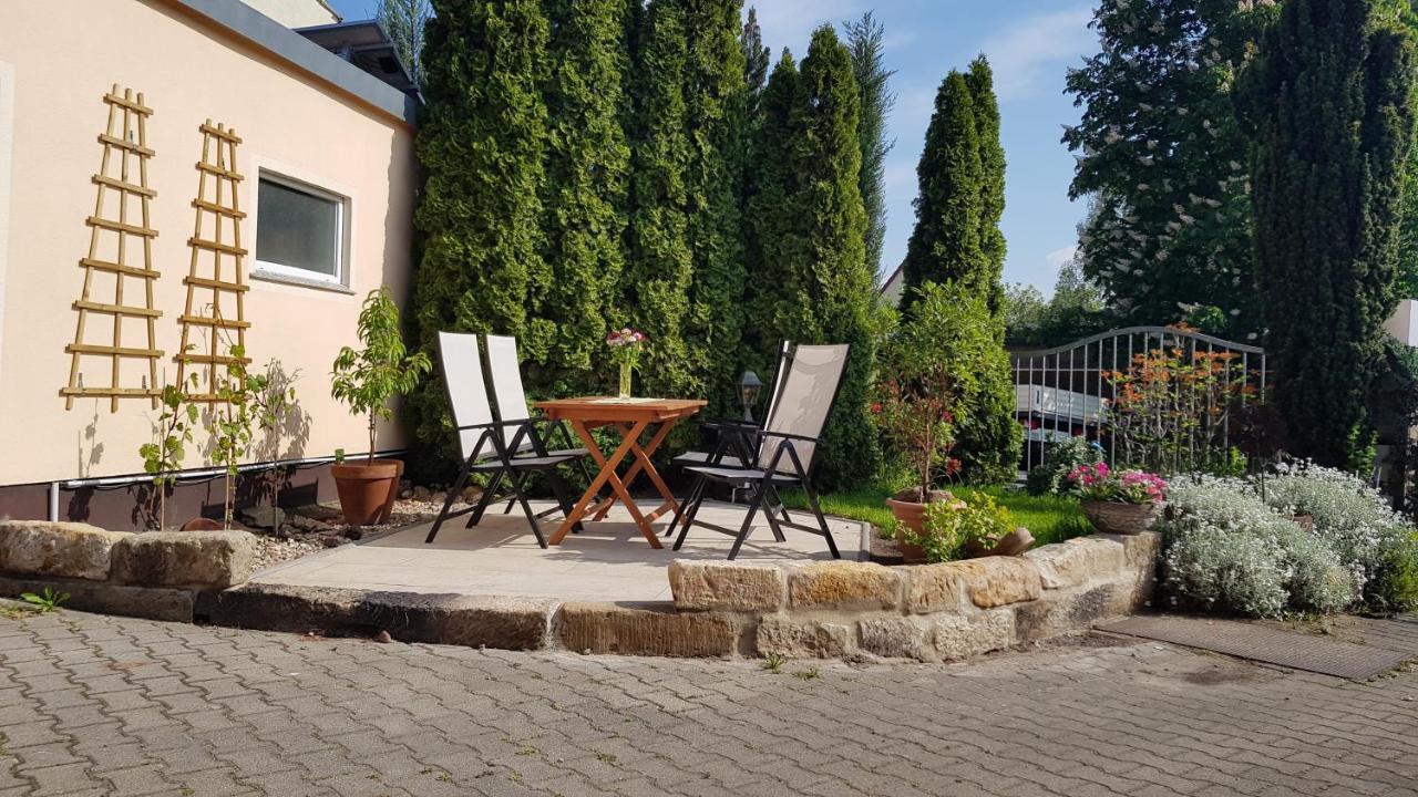 Ferienhaus Balkenkunst Radebeul Exterior foto